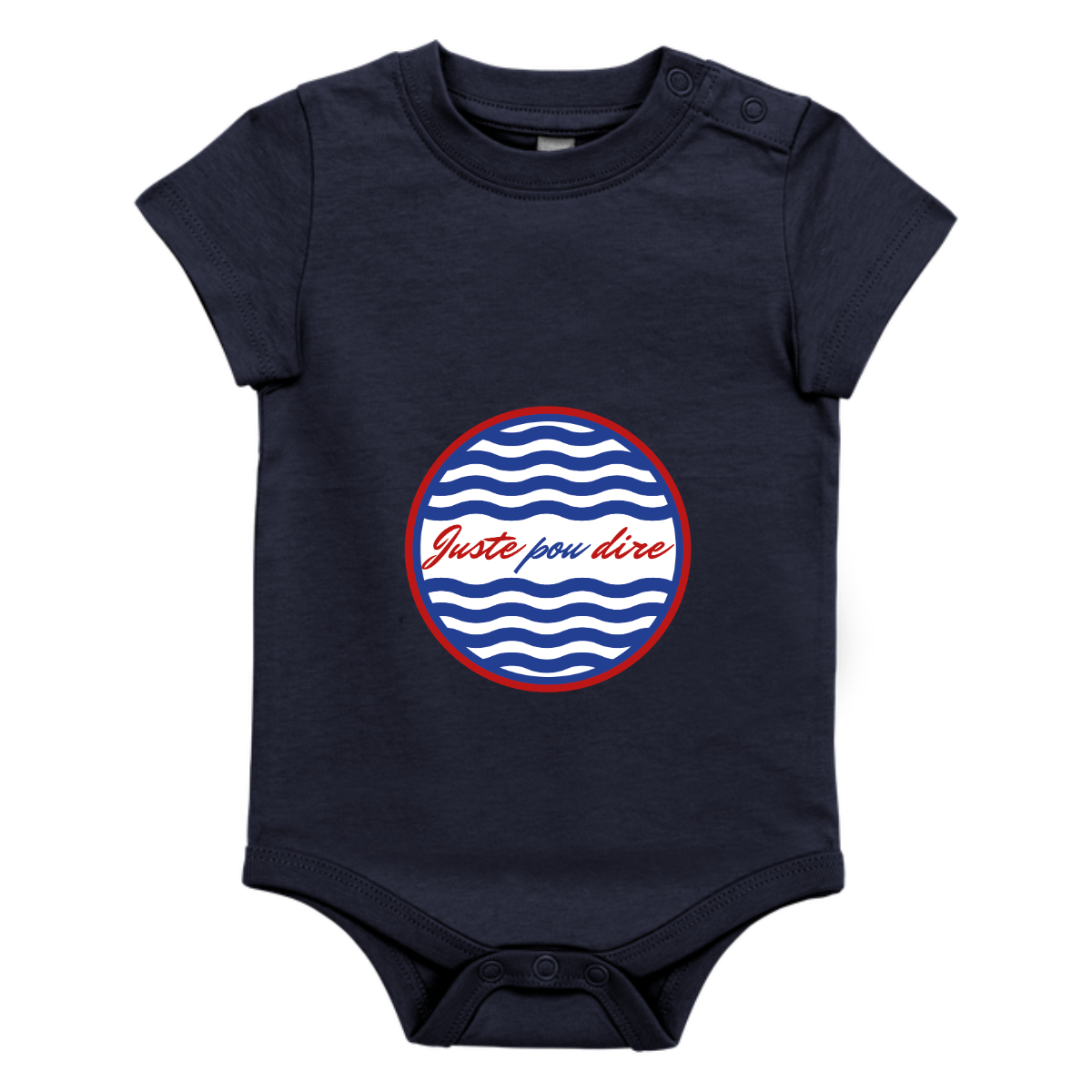 Body bébé - modèle Vague 2 Body bébé - modèle Vague – Image 2