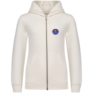 Sweat zippé à capuche enfant - modèle Coq