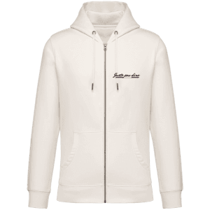 Sweat zippé à capuche unisexe - modèle 1