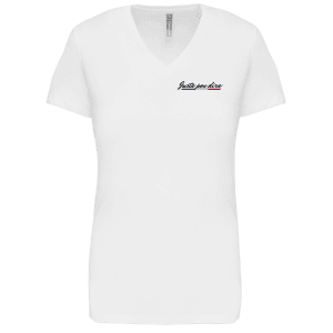 T-shirt Femme col V - modèle 1