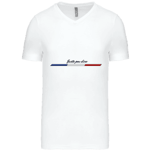 T-shirt Homme col V - modèle 2