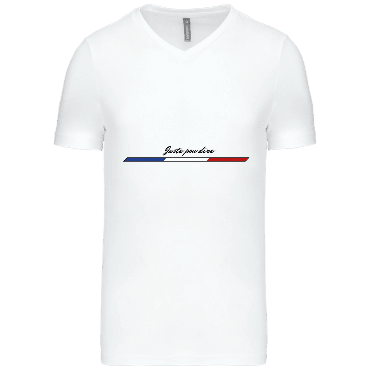 T-shirt Homme col V - modèle 2 1 T-shirt Homme col V - modèle 2