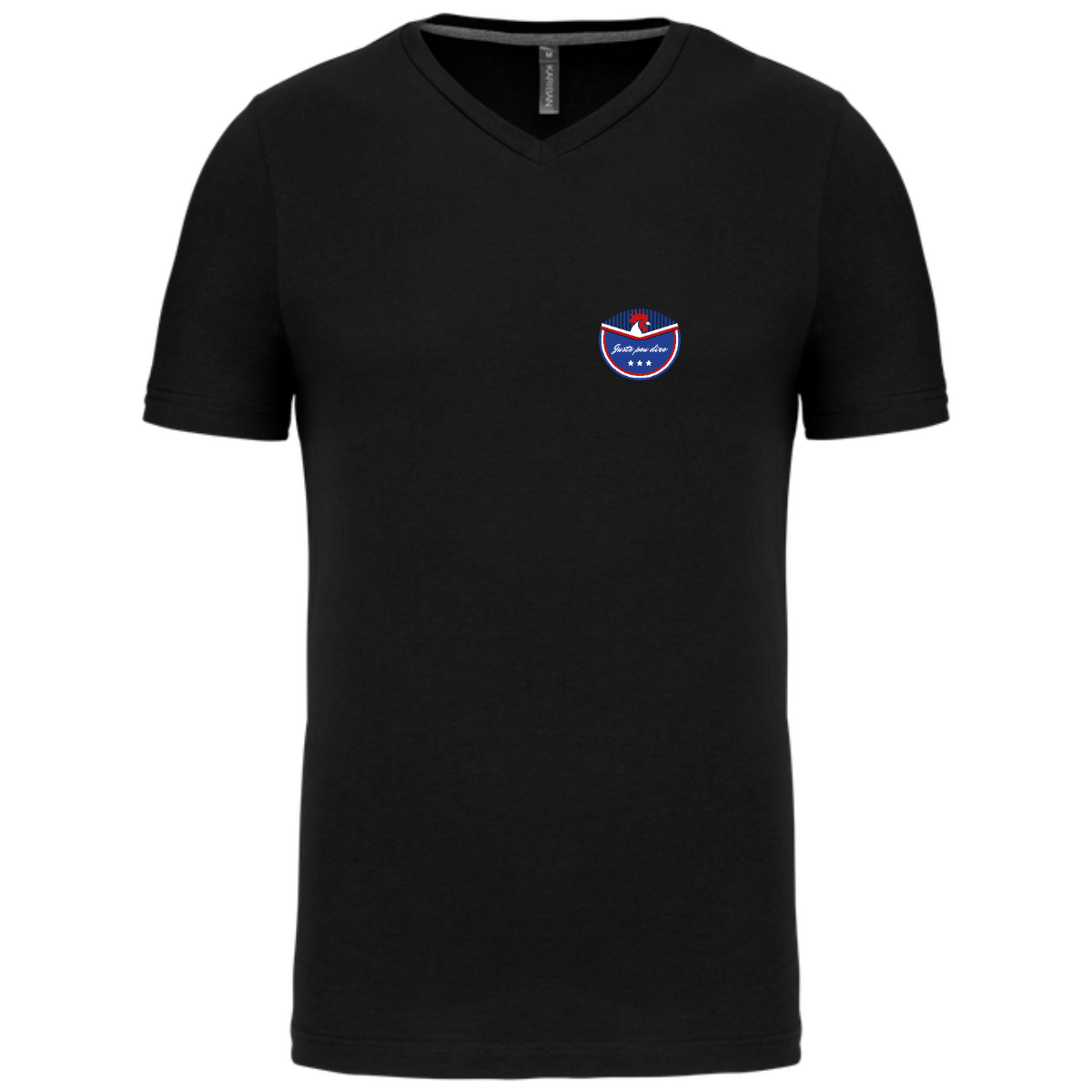 T-shirt Homme col V - modèle Coq 3 T-shirt Homme col V - modèle Coq – Image 3