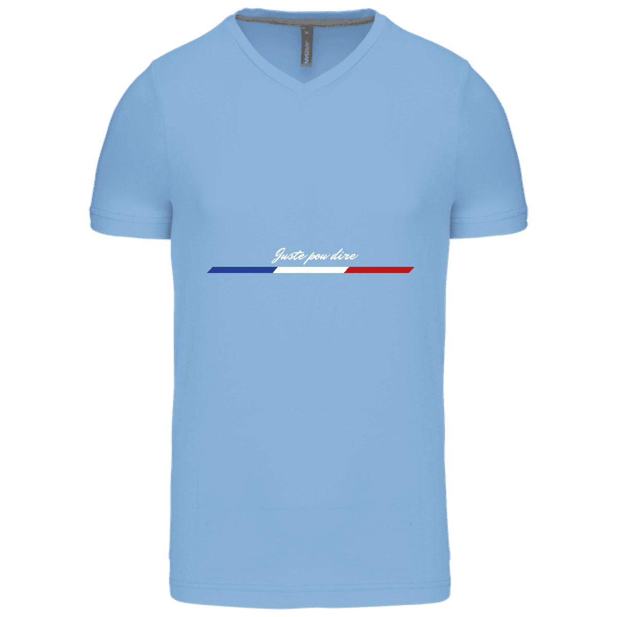 T-shirt Homme col V - modèle 2 4 T-shirt Homme col V - modèle 2 – Image 4