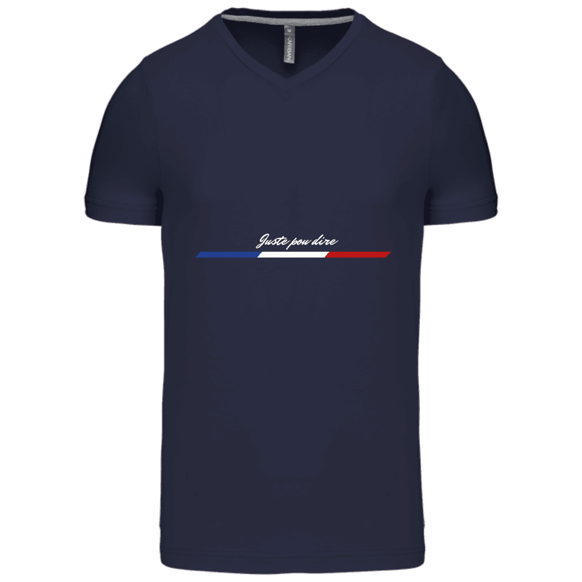 T-shirt Homme col V - modèle 2 2 T-shirt Homme col V - modèle 2 – Image 2