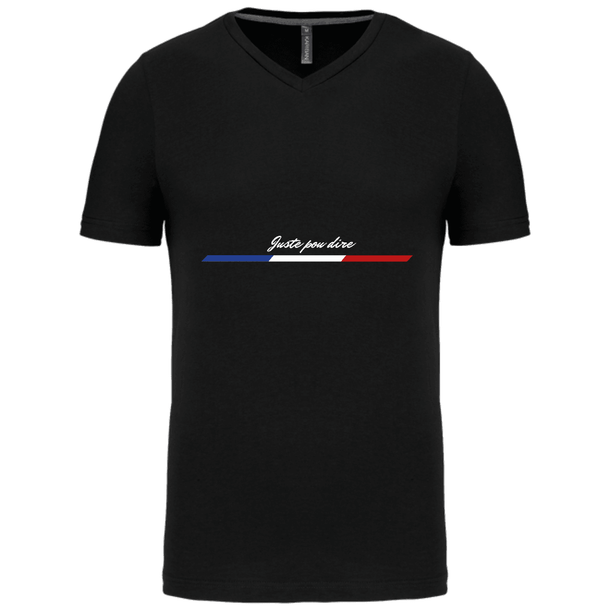 T-shirt Homme col V - modèle 2 3 T-shirt Homme col V - modèle 2 – Image 3
