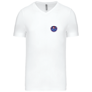 T-shirt Homme col V - modèle Coq
