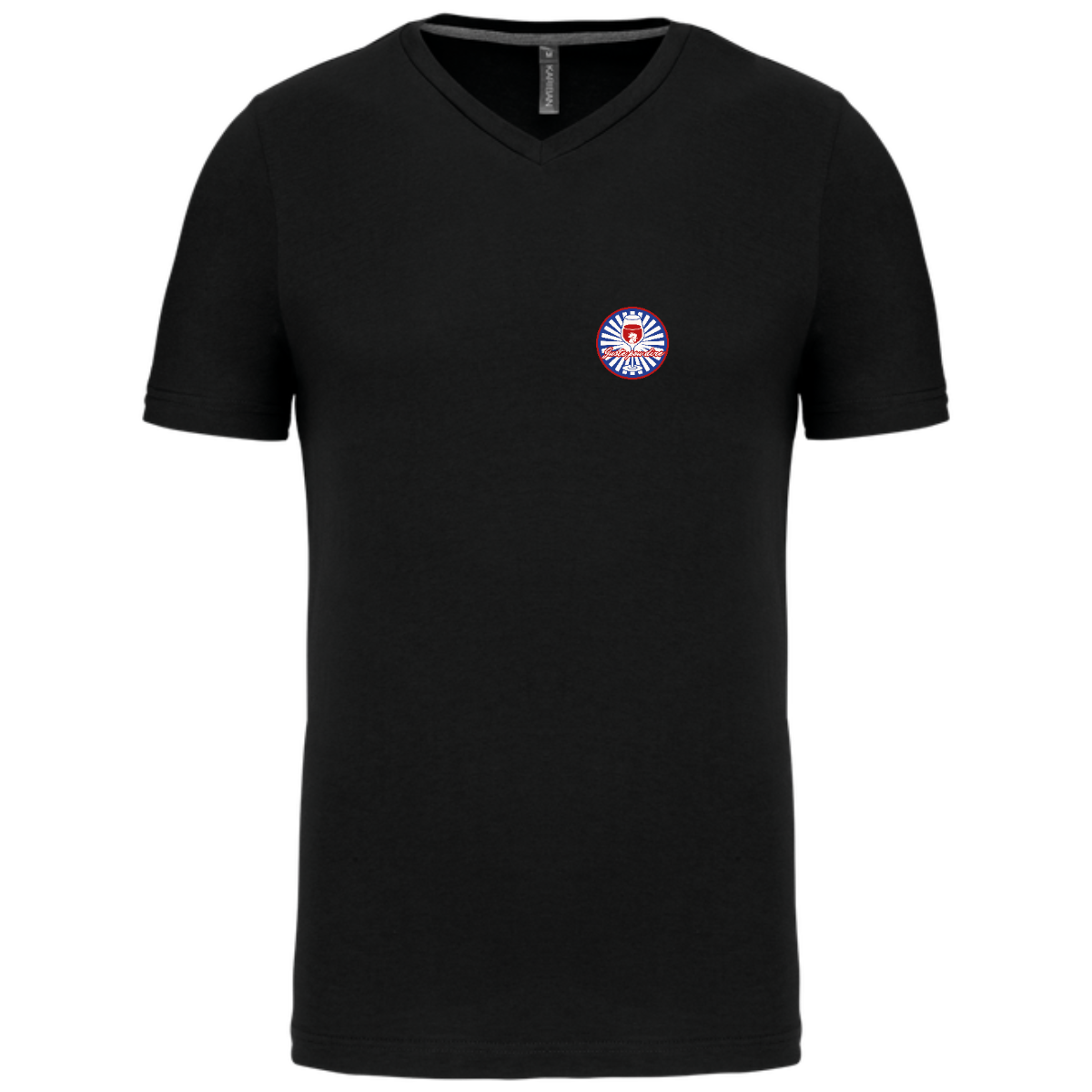 T-shirt Homme col V - modèle Verre 3 T-shirt Homme col V - modèle Verre – Image 3