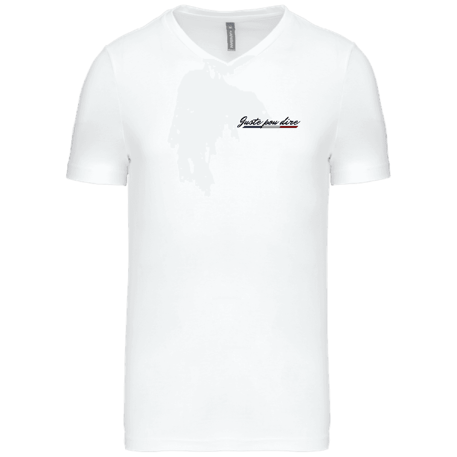 T-shirt Homme col V modèle 1 1 T-shirt Homme col V modèle 1