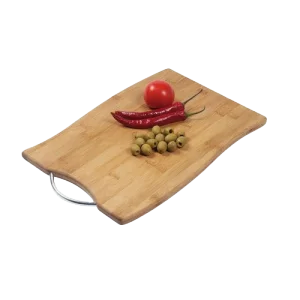 Planche apero en bois avec anse Juste pou dire