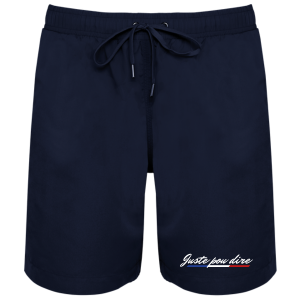 Short de bain deep navy design 1