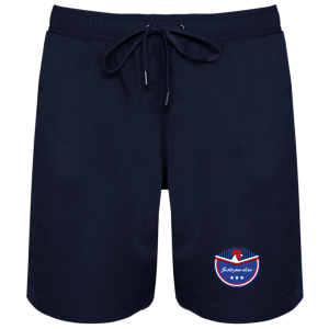 Short de bain deep navy design coq