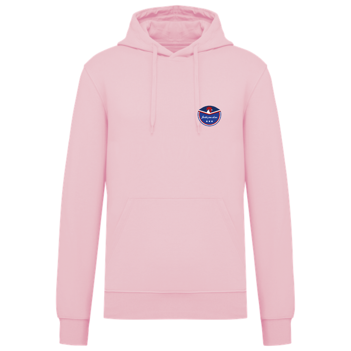 Sweat à capuche Homme - modèle Coq 6 Sweat à capuche homme pale pink design coq